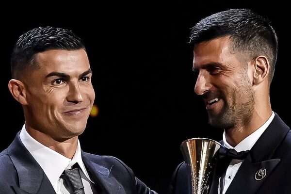 Cristiano Ronaldo Honors Novak Djokovic at the 2025 Globe Soccer Awards