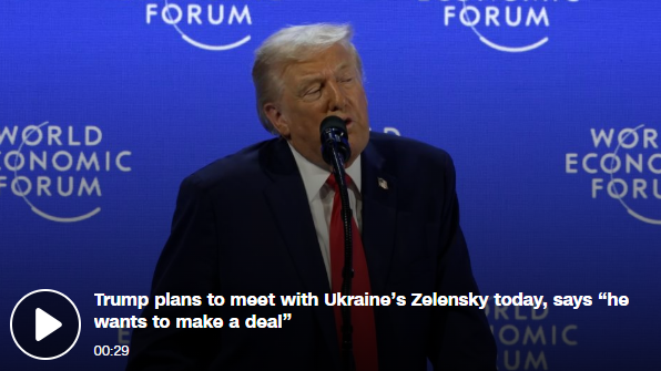 Trump's Renewed Demand for Greenland in Davos Speech